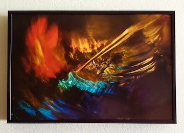 One of wynn Bullock's "Color Light Abstractions"