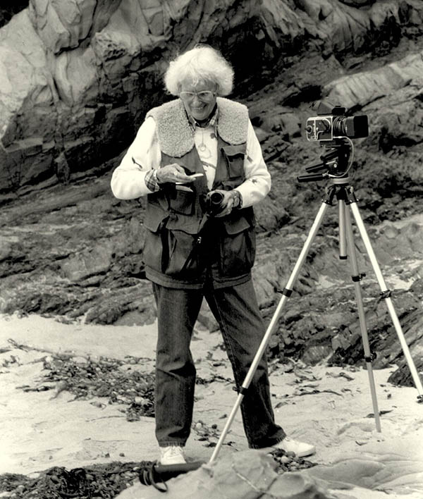 Edna at Big Sur Workshop  © 1987 Randall Lamb 