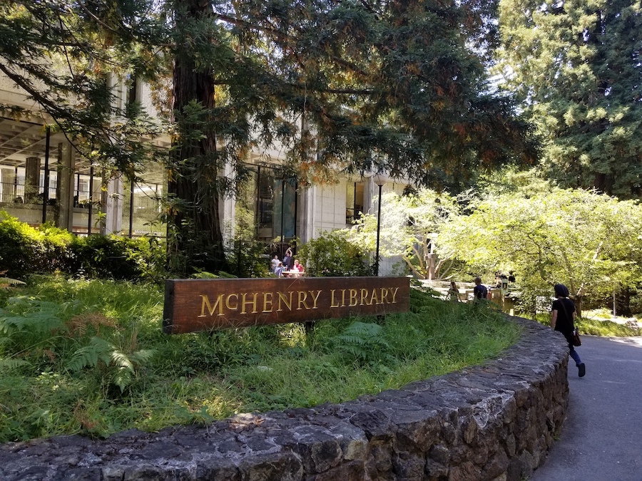 UCSC McHenry Library, Courtesy UC Santa Cruz